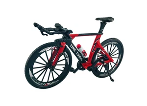1:10 RACING BICYCLE RACE BIKE RED DIE CAST METAL MODEL NEW IN BOX 17cm - Picture 1 of 4