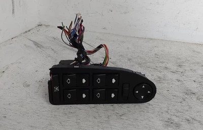 BMW 740i 2001 conductor/interruptor de ventana eléctrica maestro izquierdo - ¡leer! (P4901) Foto 1 de 4