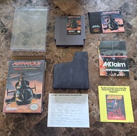 Airwolf Nintendo NES 100% CIB qualit&agrave; da collezione con tutti gli inserti spedizione gratuita