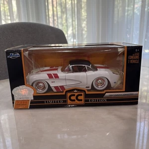 Jada Collector's Club Limited Edition 1957 Chevy Corvette 1/24 Collectible 96309 - Picture 1 of 14