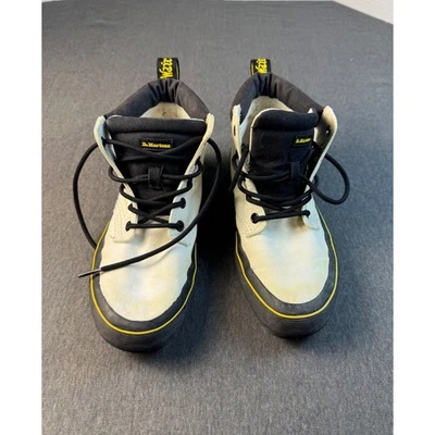 Botas Chukka Dr Martens Allana de Lona Crema Negro Amarillo Mujeres EE. UU. 6 UK 4 EU 37 Foto 1 de 4