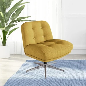 Office Chair Back Support Modern Adjustable Ergonomic Swivel Accent Chair for - Picture 1 of 5
