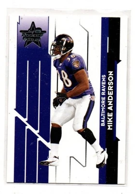 2006 Leaf Rookies & Stars #10 Mike Anderson Baltimore Ravens - Image 1 of 2