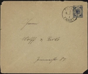 DEUTSCHLAND, 18937. Brief Lokalpost Berlin B, Lokal - Bild 1 von 1