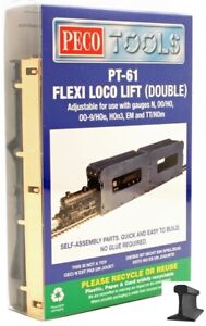 Peco HO Scale ~ New 2022 ~ Flexi Loco Lift ~ Double Set ~ PT-61