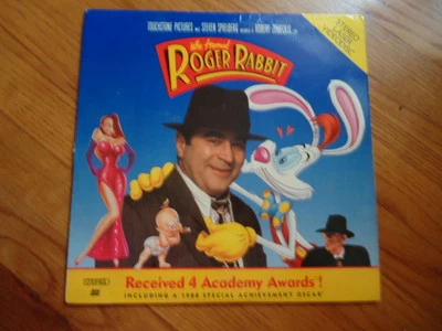 Who Framed Roger Rabbit Laser Disc Movie Starring: Bob Hoskins Christopher Lloyd - Imagem 1 de 3
