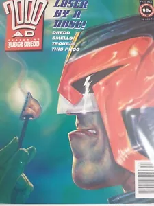 2000AD #818 prog comic - Nice Nm clean - 16 Jan 1993 Featuring Judge Dredd - Picture 1 of 3