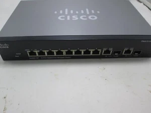 Cisco Systems SG300-10P 10 puertos Gigabit PoE administrado sin fuente de alimentación - Imagen 1 de 2