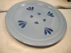 Red Wing Pottery Delta Blue 14" Serving Platter 1950's Village Green Line - Picture 1 of 3