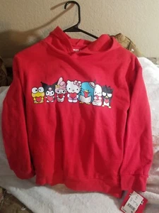 HELLO KITTY & FRIENDS HOODIE - YOUTH GIRLS LARGE - HYBRID - SANRIO - NWT - Picture 1 of 7