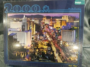 Buffalo Games 2000 Piece Collection Jigsaw Puzzle Viva Las Vegas Baby Complete - Picture 1 of 2