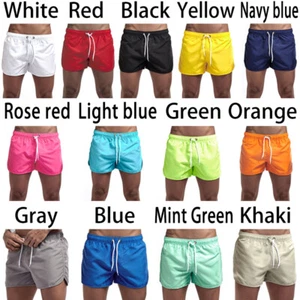Men's Jogging Running Sports Beach Shorts Breathable Fitness Pants Quick-drying - Picture 1 of 19