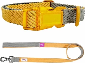 Dog Collar and Leash Set - Cotton, Adjustable, Comfortable, and Durable (Large) - Picture 1 of 7