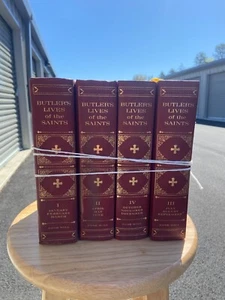 Butler's Lives of the Saints Complete 4 Volume Set 1962 Vintage FREE SHIPPING - Picture 1 of 6