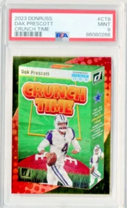 Dak Prescott 2023 Panini DonrussGOLD Crunch Time #CT-8 SSP Case HIT PSA 9 - Picture 1 of 2