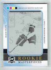 11-12 UD Upper Deck The Cup  Colton Sceviour  1/1 Printing Plate  Rookie