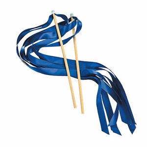Blue Ribbon Wands - Apparel Accessories - 24 Pieces - Picture 1 of 2