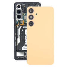 OEM Battery Back Cover with Camera Lens Cover(Yellow) For Samsung Galaxy