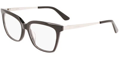 Calvin Klein Women's Shiny Black Square Cat-Eye Eyeglass Frame - CK22509 001 - Image 1 of 4