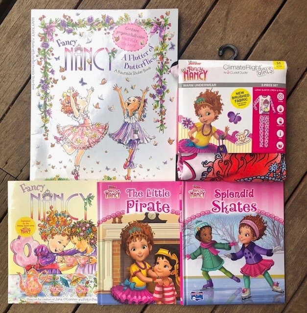 Nuevo Lote Disney FANCY NANCY CUDDL DUDS Niñas Talla M 8-10 y 4 Libros y Pegatinas GRATIS Foto 1 de 1