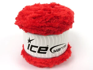 3-Skein/Cakes Lot Cakes Panda Yarn 3x100g/100m Superbulky Red - Picture 1 of 4
