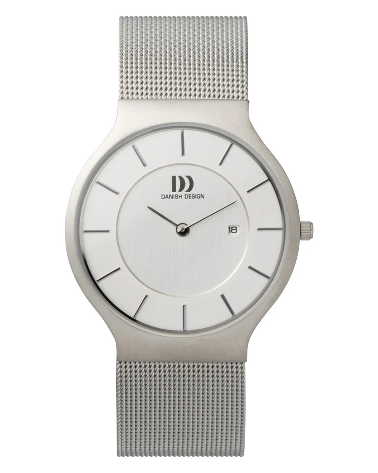 Danish Design IQ62Q732 36mm Silver Dial Stainless Steel Quartz Men's Watch - image 1 of 1