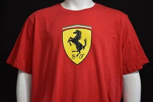 BRANDED London FERRARI F1 SHIRT Formula 1 Team cotton jersey SIZE XXL men 2XL - Picture 1 of 9