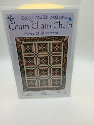 Chain Chain Chain Quilt Pattern by Cozy Quilt Designs SRR CCC - Image 1 of 2