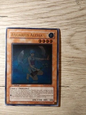 YuGiOh Aquarius Alessa (V.2) TAEV-DE020 Ultimate Rare Played 1st - Bild 1 von 2