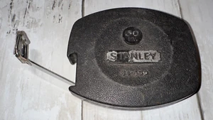 Vintage Stanley 34-450 Steel 50 Ft Foot Tape Measure - Picture 1 of 3