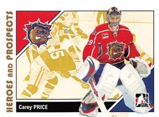 2007-08 ITG Heroes and Prospects #41 Carey Price