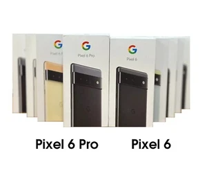 Google Pixel 6 / 6 Pro Oryginalne pudełko detaliczne z opcjonalnym kablem USB-C Używane pudełka - Zdjęcie 1 z 5