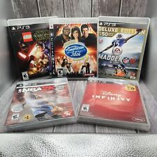 Sony PlayStation 3 PS3 Game Lego Star Wars Madden Deluxe Disney Infinity NBA 2K