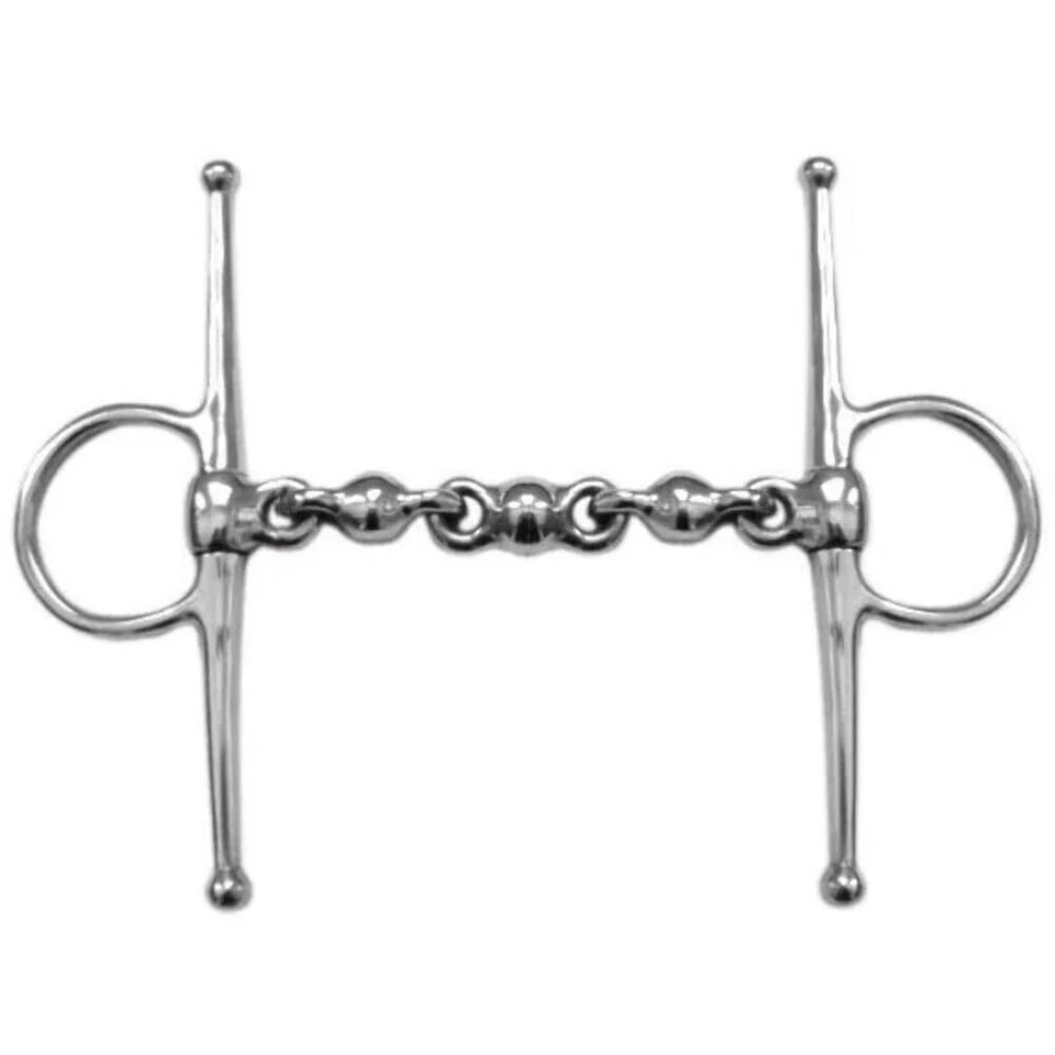 Broca de mejilla completa Shires (572S/STEEL5) con boca Waterford Foto 1 de 1