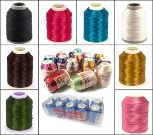 Filato poliestere 300 m marca Altinbasak uncinetto filati da cucito ricamo a mano filati colore a scelta - Foto 1 di 58