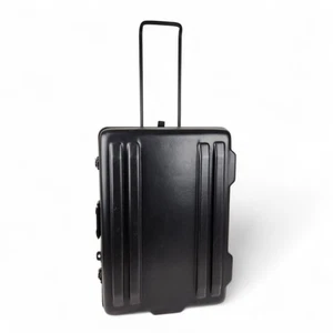 Parker Wheeled Rolling Hard Case Heavy Duty 26x19x8" XHDT Black Recessed Handle - Picture 1 of 16