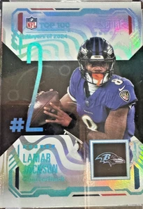 2025 Score Lamar Jackson #2 Top 100 Playerrs - Picture 1 of 2