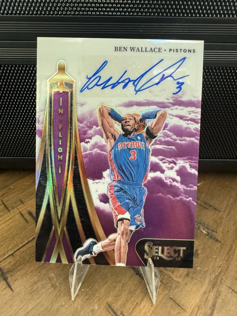 Ben Wallace Autographed Basketball Trading Cards & Accessories for