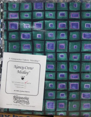 NANCY CROW MEDLEY-10 CUARTOS GRUESOS - TELA 100% ALGODÓN Foto 1 de 3