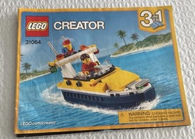 Lego Creator Three And One Manual Only 31064 Boat