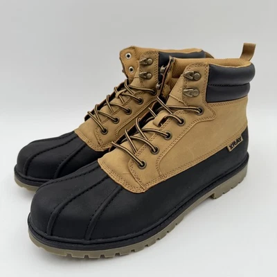 Novas Botas Masculinas XRAY Jericho Duck EUA 11 Trigo Preto Resistente à Água Caminhada - Imagem 1 de 4