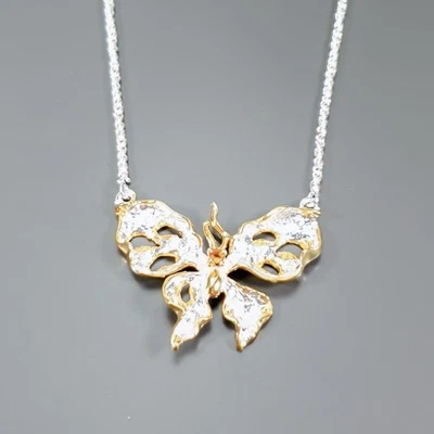 Ювелирные изделия натуральный цитрин ожерелье 925 пробы 18»/N27544 - Изображение 1 из 4