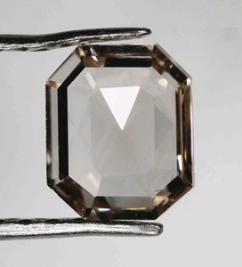 0.47 CT Lab Grown Diamond VS1-Clarity Emerald Shape Loose Diamond For Ring - Picture 1 of 11