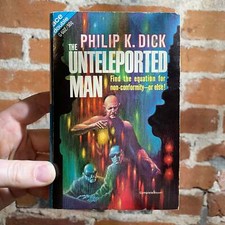 The Unteleported Man - Philip K. Dick Ace Double G602 - Frank Kelly Freas Cover 