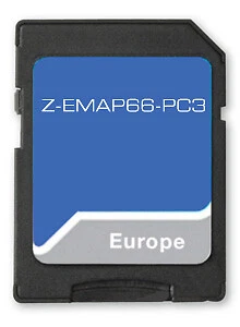 Zenec Z-EMAP66-PC3 Z-x56/66/65 Prime 16 GB Tarjeta SD Tarjeta UE Navegación para Coche