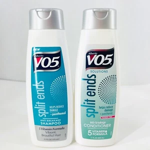 V05 Split Ends Anti Breakage 5 Vitamin Panthenol Shampoo & Conditioner 11 oz - Picture 1 of 8