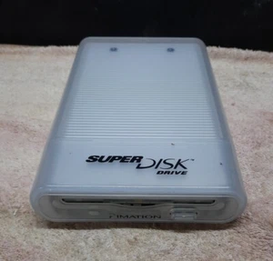 Imation SuperDisk External Drive Super Disk for Mac UNTESTED **READ DESC** - Picture 1 of 4