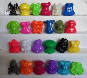 MCDONALD'S HAPPY MEAL MONSTER CRAZY BONES SET OF 24: ORIGINAL GOGOS & HALLOWEEN - Picture 1 of 1