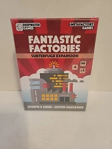 Subterfuge Expansion Fantastic Factories Board Game Deep Water Games Sealed - Picture 1 of 3