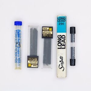 Lot Of Various Pencil And Eraser Refills